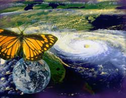 Can the beat of a butterfly’s wing cause a hurricane half way across the world?