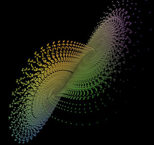 The strangeness of chaos is embedded in the Lorenz attractor (Credit: Jean-Francois Colonna, CMAP, Ecole Polytechnique, France)