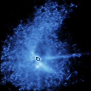 The T Tauri Star Forming System (Credit : C. & F. Roddier (IfA, Hawaii), CFHT)