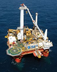 Gas platform could pump out methane from marine gas hydrate deposits