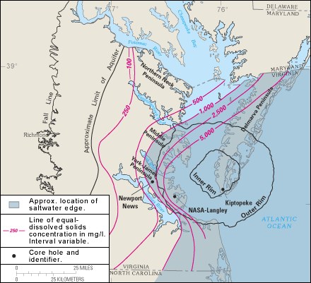 Chesapeake Bay - Map from USGS